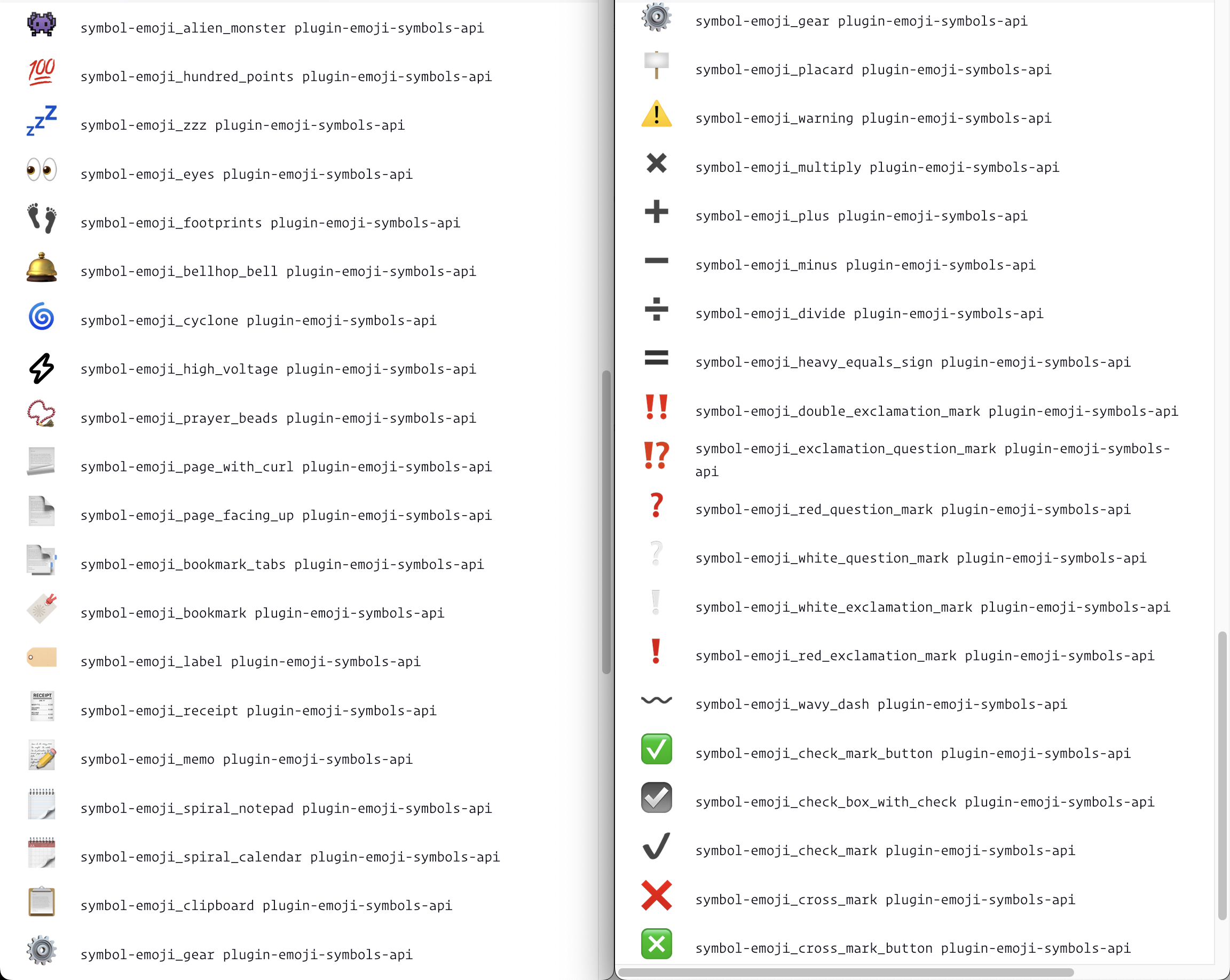 emoji-symbols-api - 1