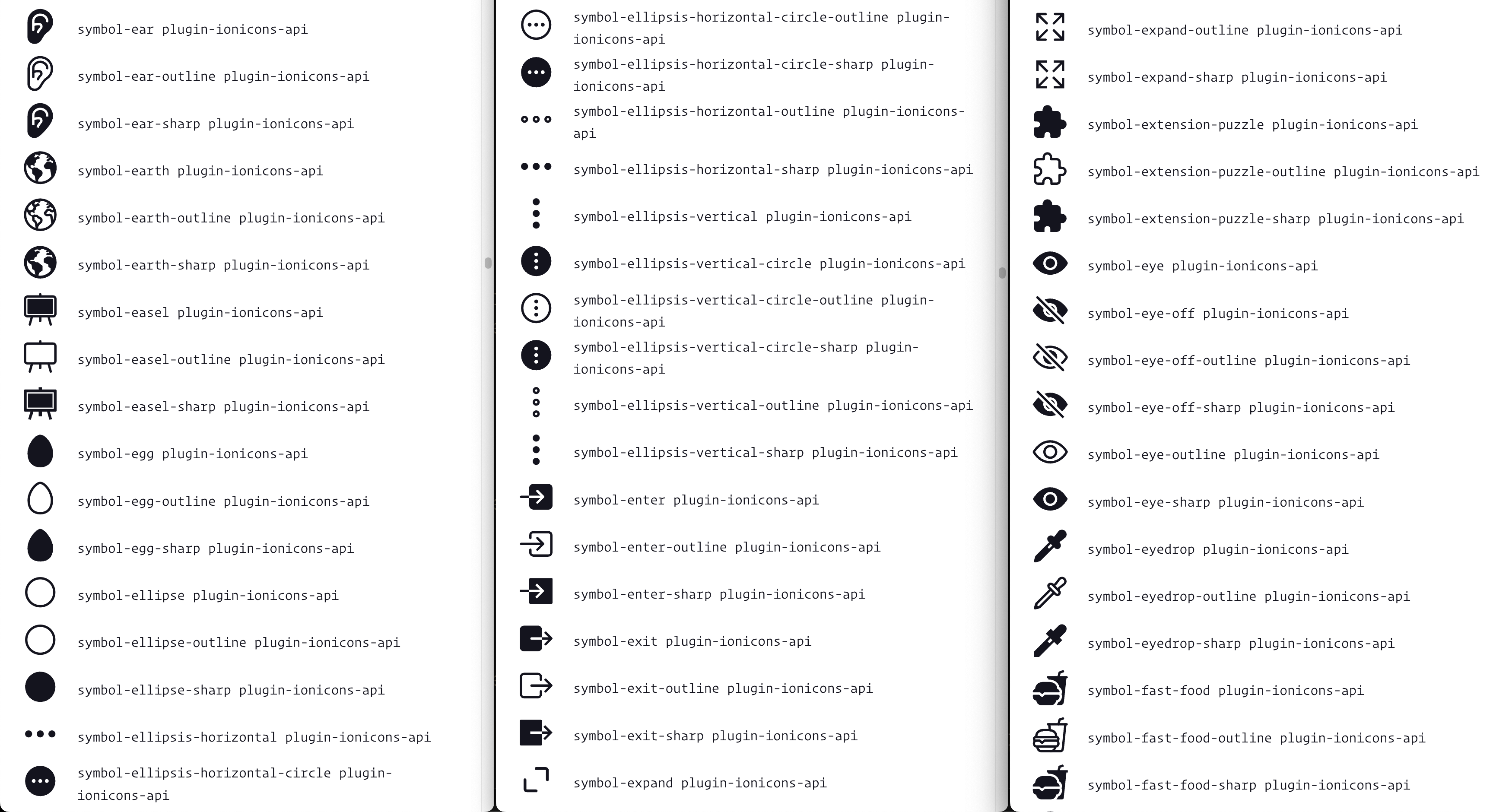 ionicons - 10