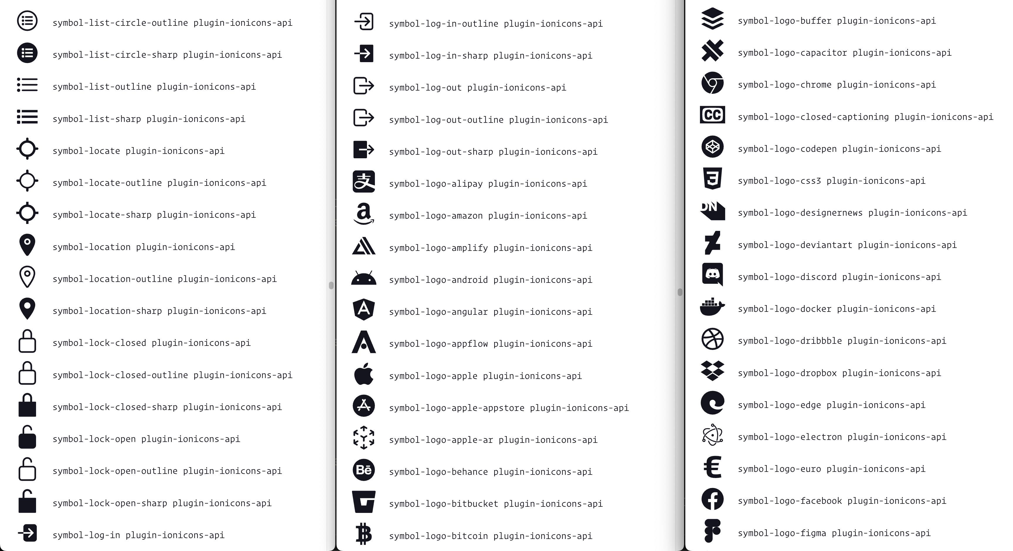 ionicons - 15