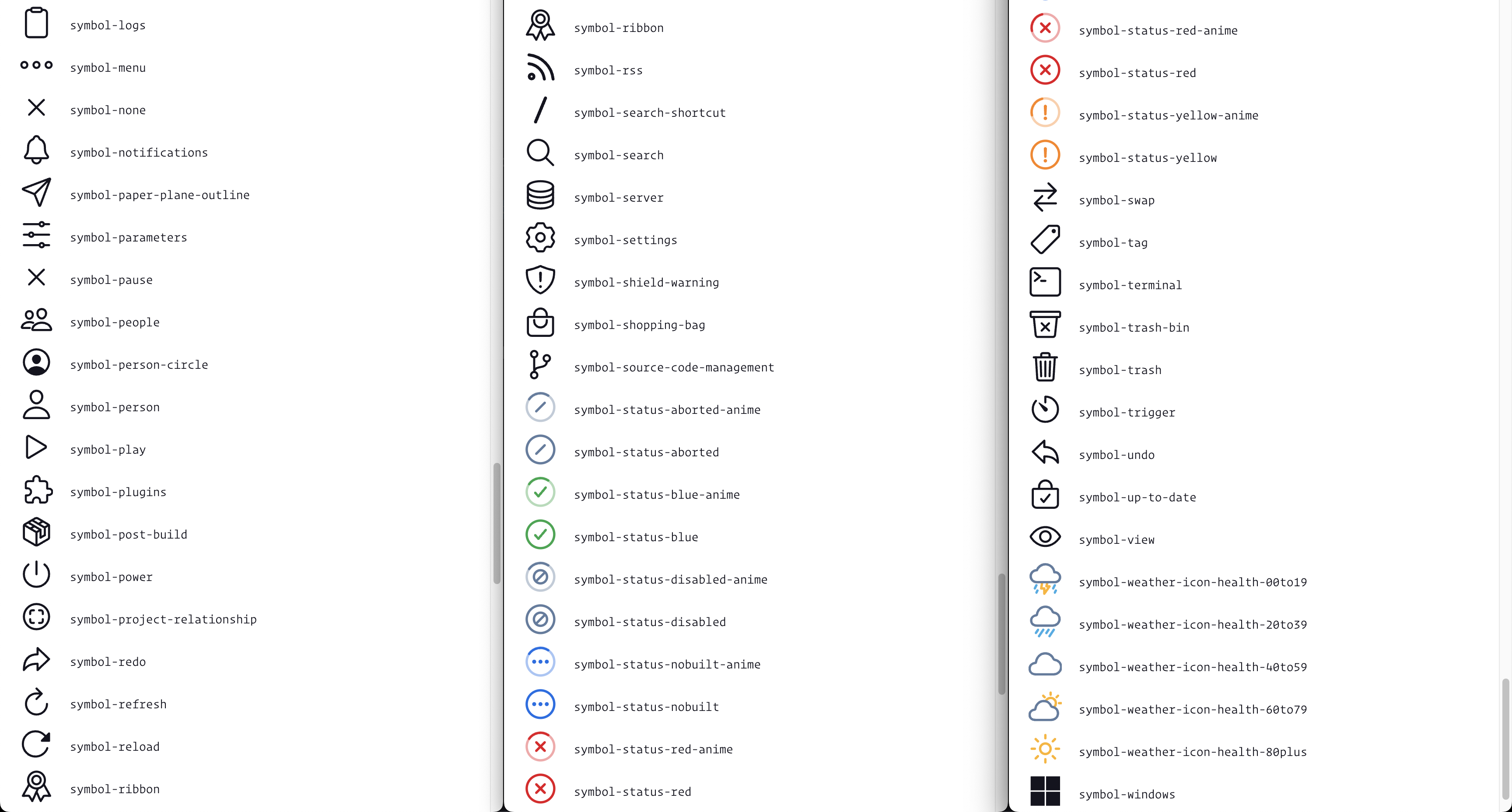 jenkins core symbols - 2