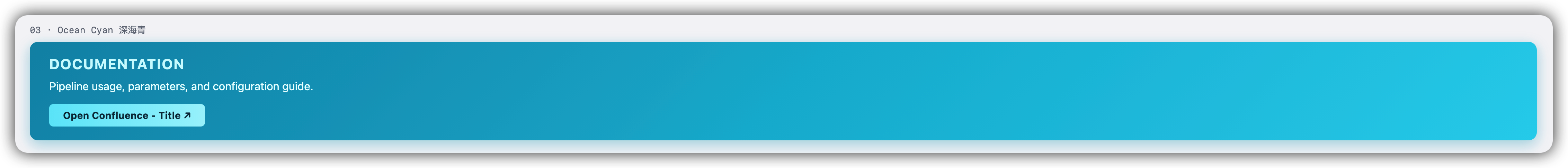 3. Ocean Cyan