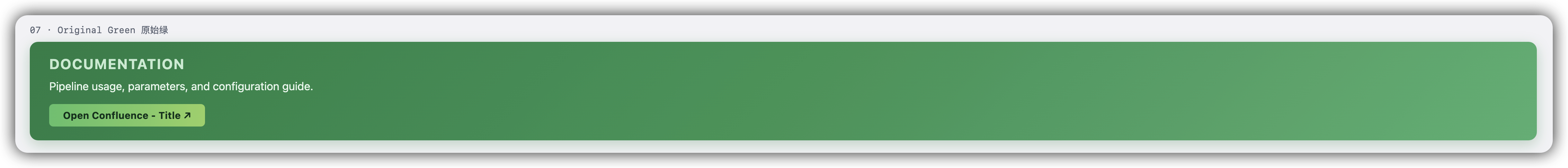 7. Original Green