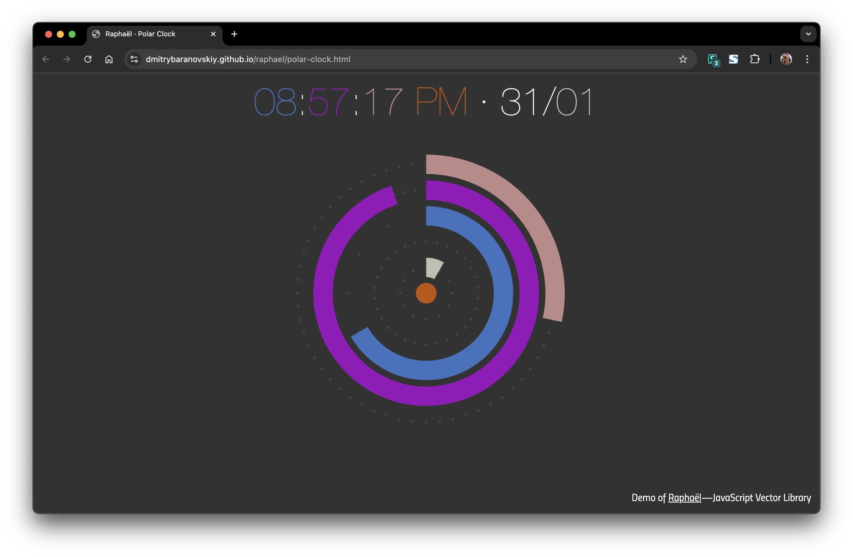 polar clock